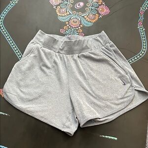 Nike Dri-Fit Blue and White Striped Shorts, size XS